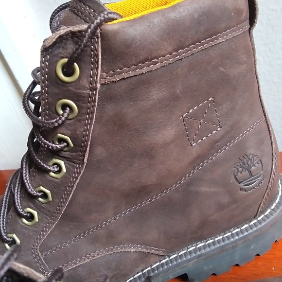 Timberland Redwood Falls WP Brown Full Grain Leather Boots Men\'s Sz USA 10 main image 11